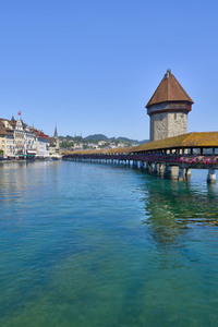Die Kapellbrücke in Luzern