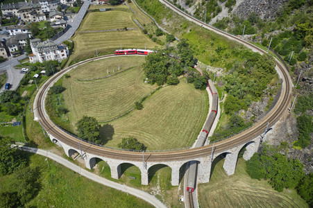 Kreisviadukt in Brusio