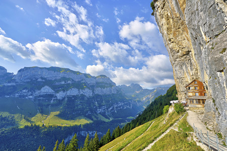 Berggasthaus Aescher-Wildkirchli bei Wasserauen