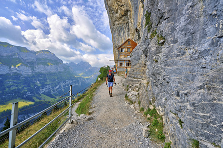 Berggasthaus Aescher-Wildkirchli bei Wasserauen