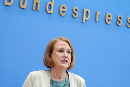 Bundespressekonferenz Einigung bei der Kindergrundsicherung in Berlin