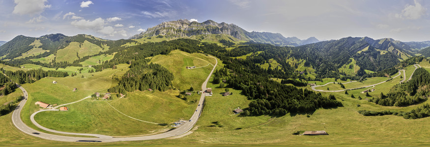 Der Berg Säntis bei Appenzell
