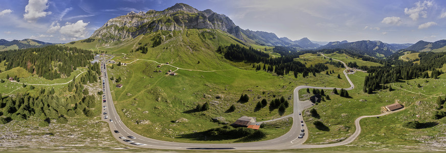Der Berg Säntis bei Appenzell