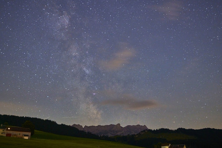 Der Berg Säntis bei Appenzell