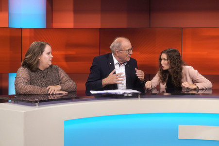 Talkshow 'hart aber fair' in Berlin