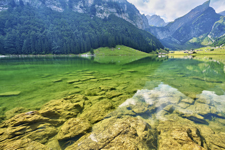 Seealpsee bei Wasserauen