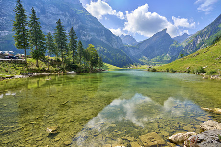 Seealpsee bei Wasserauen