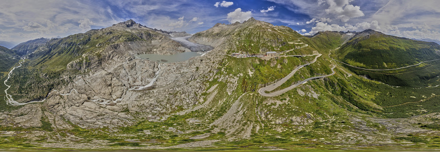 Symbolfoto Alpenpass