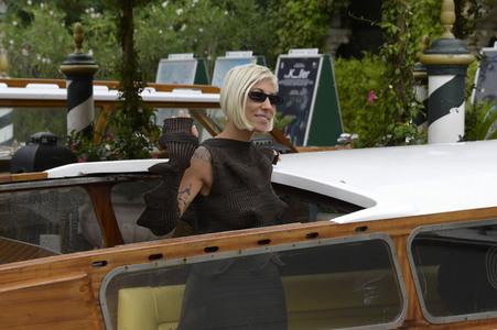 Ankunft von Malika Ayane am Hotel Excelsior, Internationale Filmfestspiele von Venedig 2023