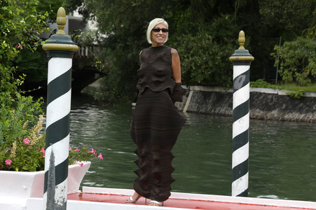 Ankunft von Malika Ayane am Hotel Excelsior, Internationale Filmfestspiele von Venedig 2023