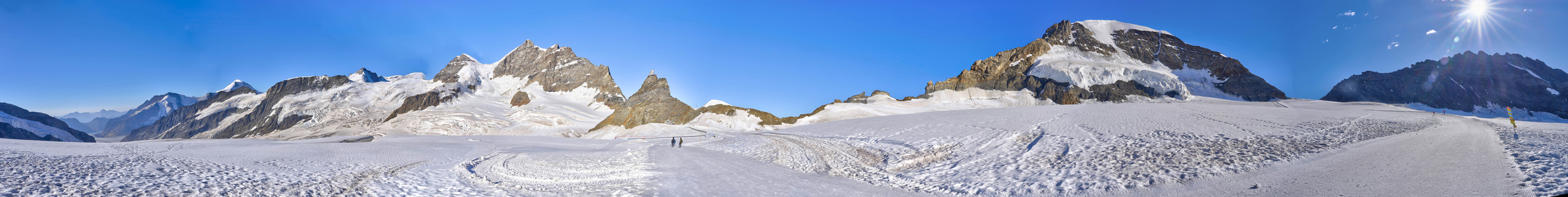 Das Jungfraujoch bei Interlaken