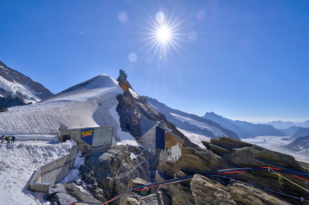 Das Jungfraujoch bei Interlaken