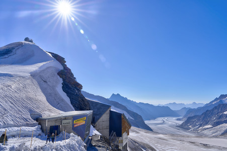 Das Jungfraujoch bei Interlaken