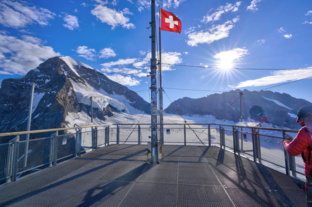 Das Jungfraujoch bei Interlaken