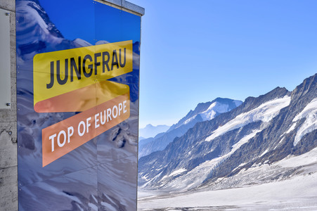 Das Jungfraujoch bei Interlaken