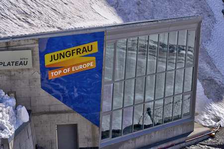 Das Jungfraujoch bei Interlaken