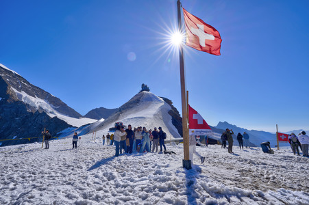 Das Jungfraujoch bei Interlaken