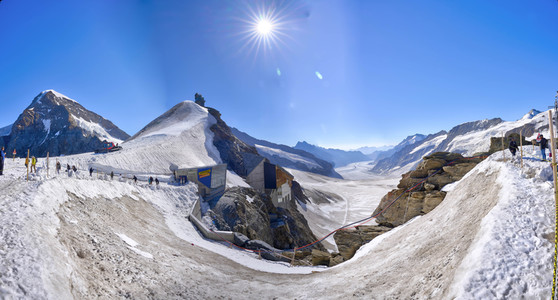 Das Jungfraujoch bei Interlaken
