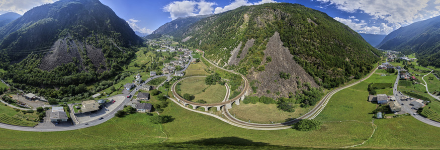 Kreisviadukt in Brusio