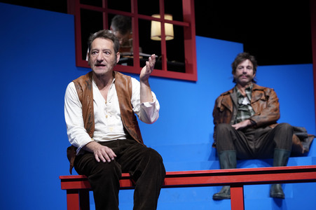 Theaterprobe 'Onkel Wanja' in Berlin