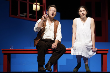 Theaterprobe 'Onkel Wanja' in Berlin