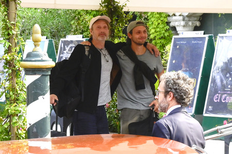Ankunft von Mads Mikkelsen am Hotel Excelsior, Internationale Filmfestspiele von Venedig 2023