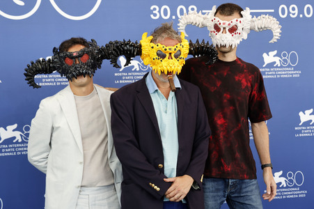 Photocall 'Aggro Dr1ft', Internationale Filmfestspiele von Venedig 2023