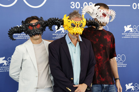 Photocall 'Aggro Dr1ft', Internationale Filmfestspiele von Venedig 2023
