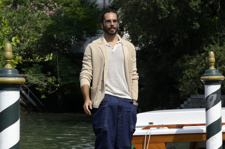 Ankunft von Marco Bocci am Hotel Excelsior, Internationale Filmfestspiele von Venedig 2023