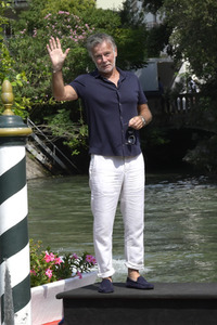 Ankunft von Franck Dubosc am Hotel Excelsior, Internationale Filmfestspiele von Venedig 2023