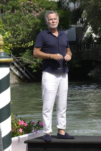 Ankunft von Franck Dubosc am Hotel Excelsior, Internationale Filmfestspiele von Venedig 2023