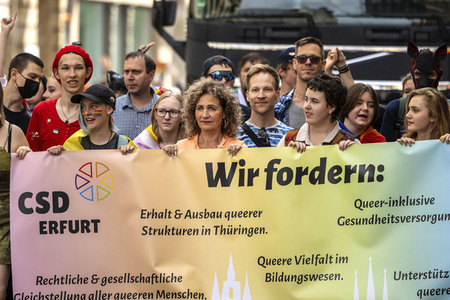 Christopher Street Day 2023 in Erfurt
