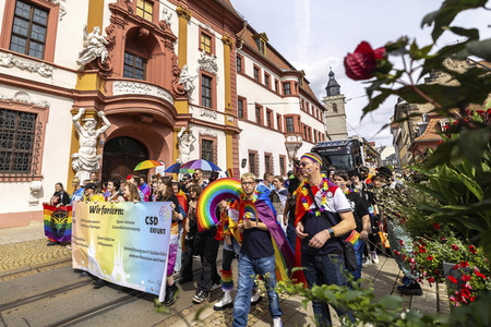 Christopher Street Day 2023 in Erfurt