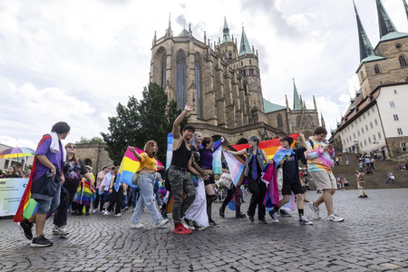 Christopher Street Day 2023 in Erfurt