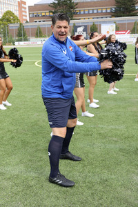 Benefiz-Fußballspiel 'Kicken mit Herz' 2023 in Hamburg