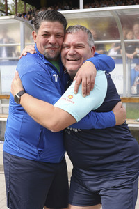 Benefiz-Fußballspiel 'Kicken mit Herz' 2023 in Hamburg