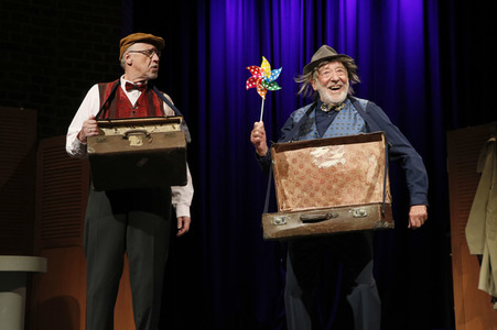 Theaterprobe 'Stationen eines Komödianten' in Dessau-Roßlau