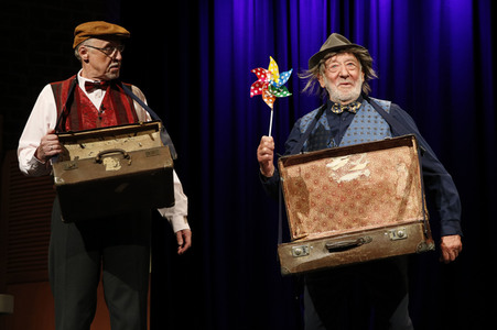 Theaterprobe 'Stationen eines Komödianten' in Dessau-Roßlau
