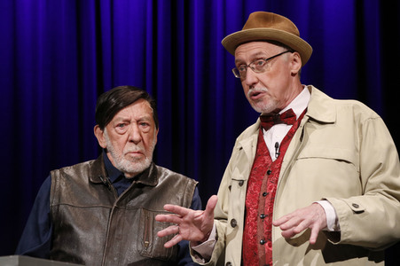 Theaterprobe 'Stationen eines Komödianten' in Dessau-Roßlau
