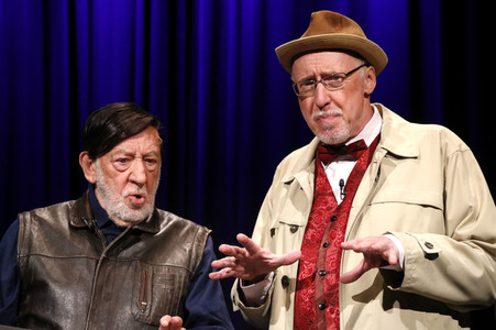Theaterprobe 'Stationen eines Komödianten' in Dessau-Roßlau