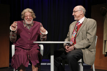 Theaterprobe 'Stationen eines Komödianten' in Dessau-Roßlau