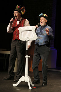 Theaterprobe 'Stationen eines Komödianten' in Dessau-Roßlau