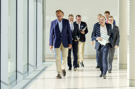 Fraktionssitzung der CDU/CSU-Bundestagsfraktion in Berlin