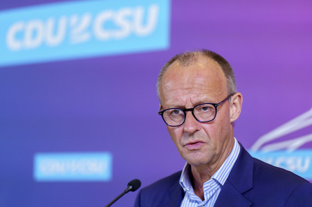 Fraktionssitzung der CDU/CSU-Bundestagsfraktion in Berlin