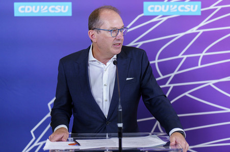 Fraktionssitzung der CDU/CSU-Bundestagsfraktion in Berlin