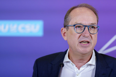 Fraktionssitzung der CDU/CSU-Bundestagsfraktion in Berlin