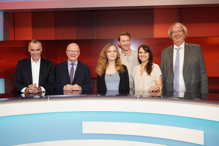 Talkshow 'hart aber fair' in Berlin