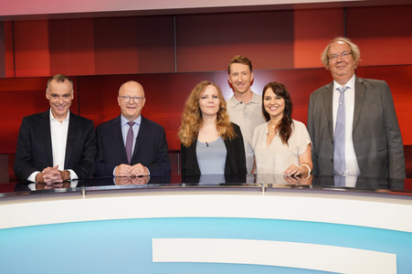 Talkshow 'hart aber fair' in Berlin