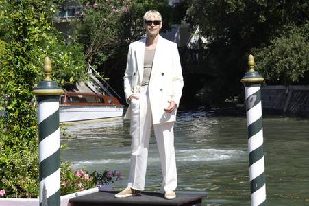 Ankunft von Mr. Rain am Hotel Excelsior, Internationale Filmfestspiele von Venedig 2023