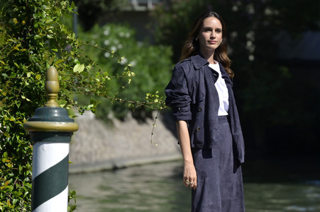 Ankunft von Valentina Bellè am Hotel Excelsior, Internationale Filmfestspiele von Venedig 2023